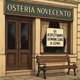 Questa sera le porte di Osteria Novecento tornano ad aprirsi.
Un tavolo, un buon piatto e un po’ di tranquillità vi aspettano. 🍷✨
👉 Siamo aperti dal martedì al sabato a cena
👉 E la domenica a pranzo
➡️ Osteria Novecento
📍 Via Issiglio 20 – Torino
📞 351 5664126
#OsteriaNovecento #TorinoFood #CenaTorino #RistorantiTorino #TorinoEats