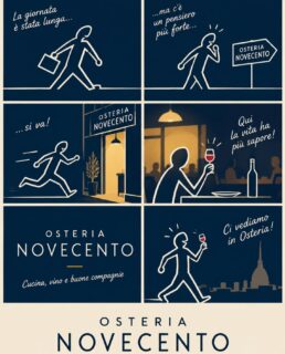 Ci sono giornate che sembrano non finire mai.
Poi arriva la sera.
Un tavolo. Un bicchiere. Qualcosa di buono nel piatto.
E finalmente… si stacca.
Osteria Novecento
📍 Via Issiglio 20, Torino
☎️ 011 3852351 | 351 5664126