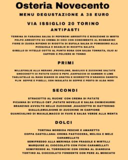 𝐇𝐚𝐢 𝐠𝐢𝐚̀ 𝐝𝐞𝐜𝐢𝐬𝐨 𝐜𝐨𝐬𝐚 𝐟𝐚𝐫𝐞 𝐬𝐭𝐚𝐬𝐞𝐫𝐚?
Noi una proposta ce l'abbiamo. 😉
Cena.
Menu degustazione.
38 €.
Osteria Novecento.
Il resto lo fa la cucina.
Aperti la sera dal martedì al sabato e DOMENICA A PRANZO
➡️ Osteria Novecento
📍 Via Issiglio 20, Torino
📲 351 566 4126
☎️ 011 385 2351
💬 WhatsApp
𝐂𝐢 𝐯𝐞𝐝𝐢𝐚𝐦𝐨 𝐚 𝐭𝐚𝐯𝐨𝐥𝐚.